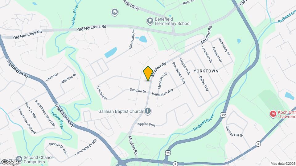 1293 Monfort Rd Map and Location Details