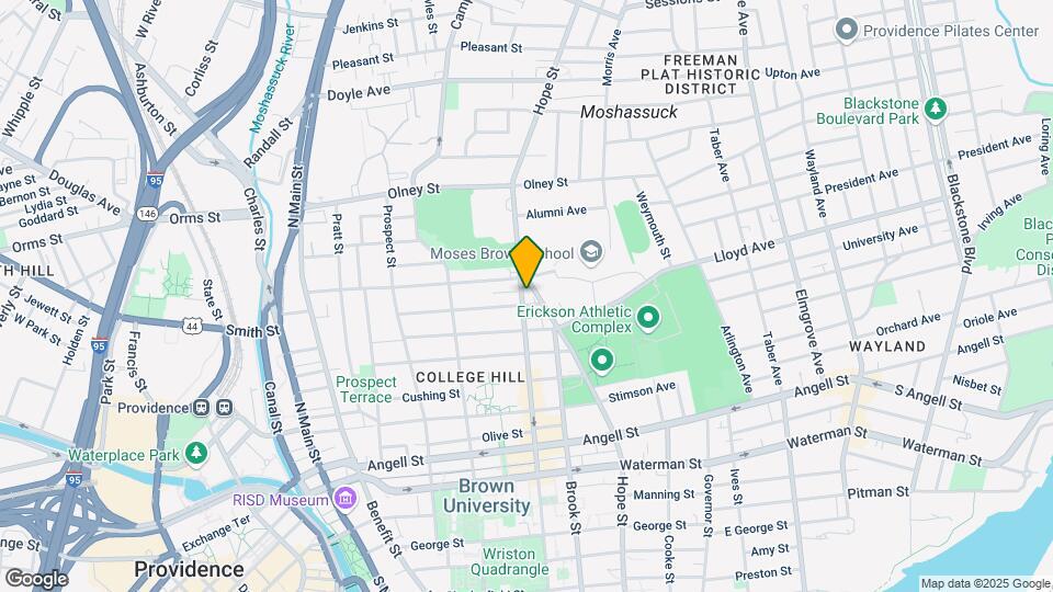 112 Keene St Mapa y Detalles de la Ubicación