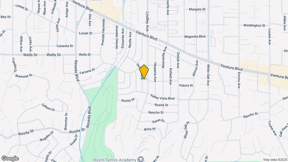 4956 Doman Ave Map and Location Details