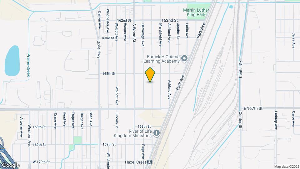 16542 Paulina St Map and Location Details