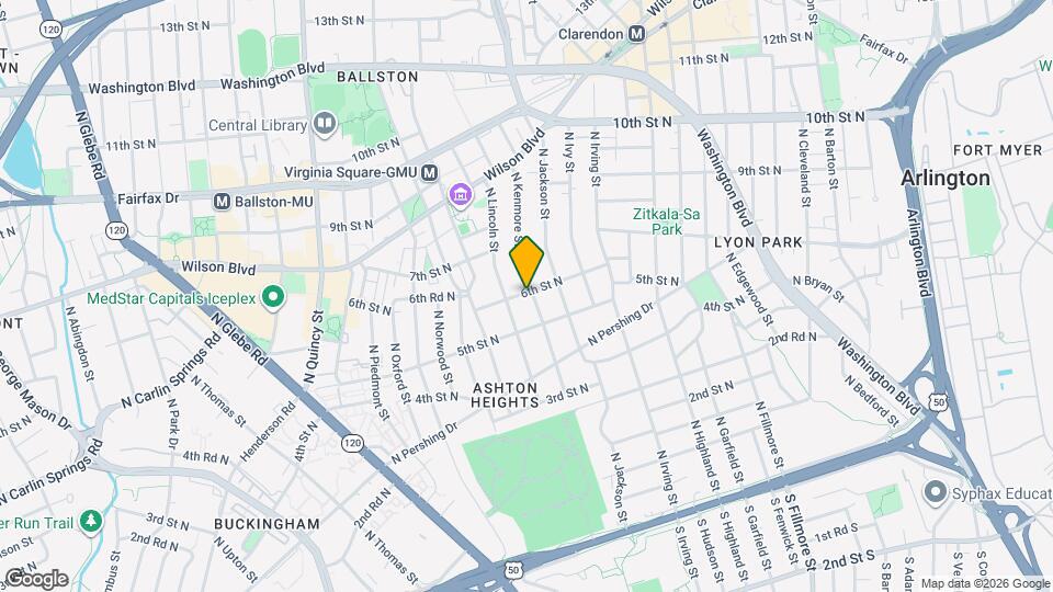 524 N Kenmore St Map and Location Details