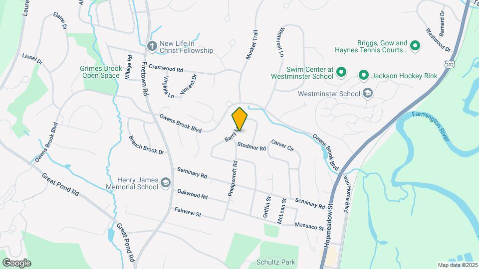 38 Barry Ln Map and Location Details