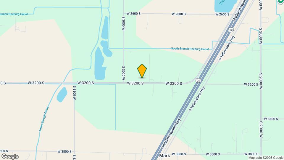 2868 W 3200 S Map and Location Details