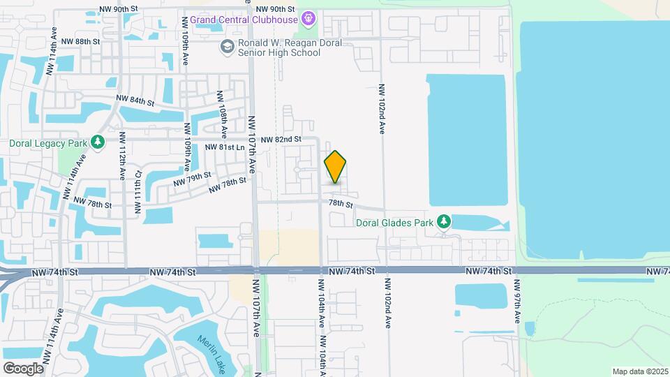 7819 NW 104th Ave, Unit 34 Map and Location Details