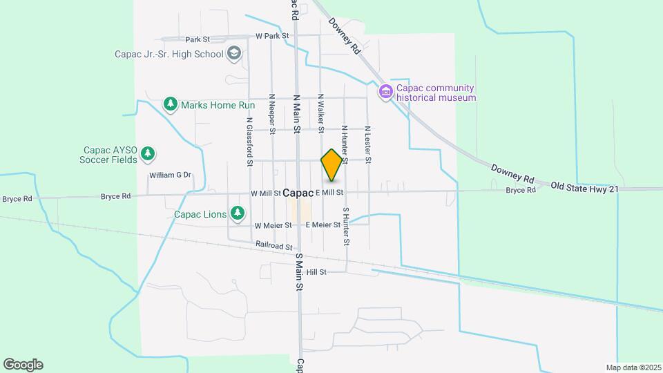 203 E Mill St Map and Location Details