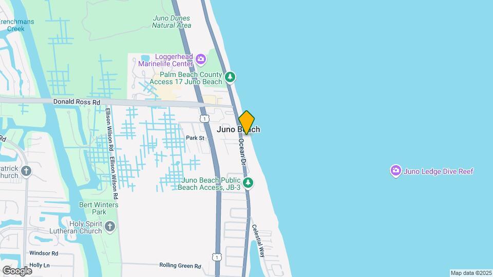 840 Ocean Dr Map and Location Details