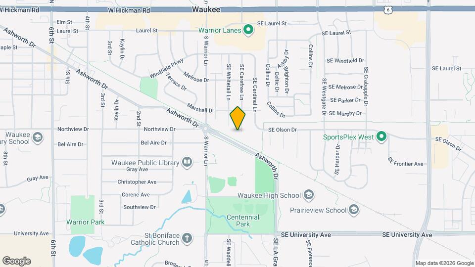 760 SE Carefree Ln Map and Location Details