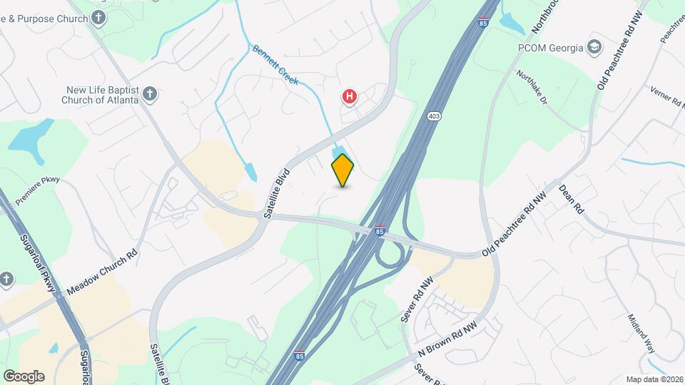 Echo Ridge at Suwanee Map and Location Details