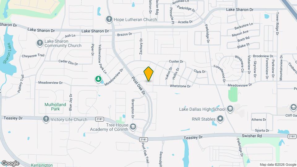 2126 Millwood Dr Mapa y Detalles de la Ubicación
