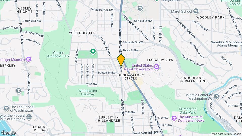 2415 37th St NW Map and Location Details