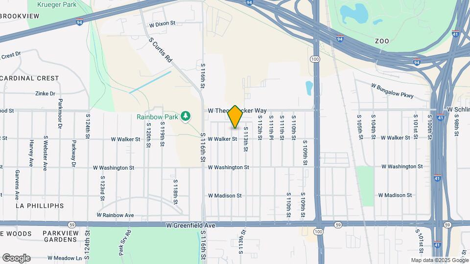 820 S 114th St, Unit 820A Mapa y Detalles de la Ubicación