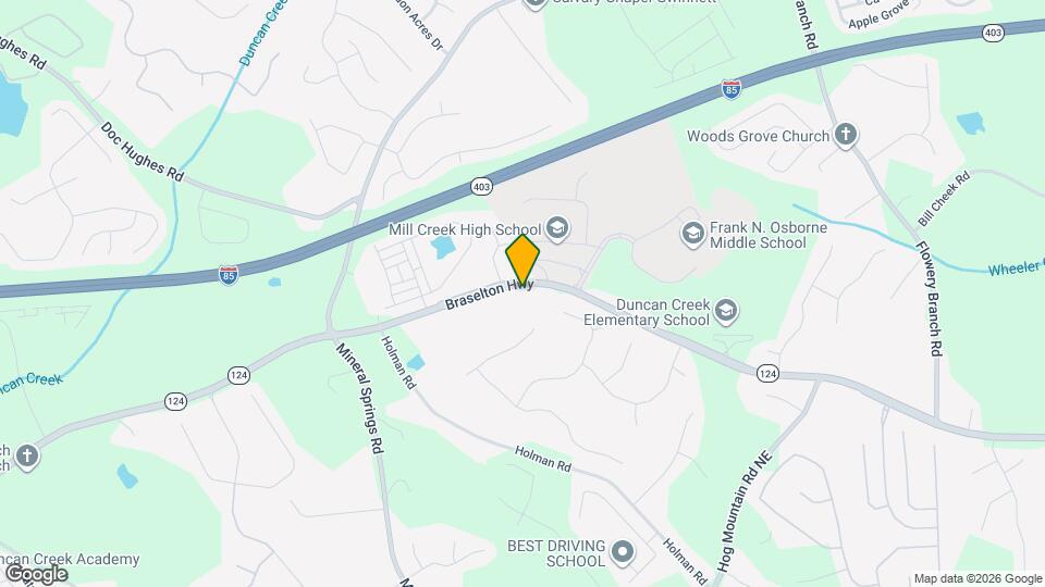 4375 Braselton Hwy Map and Location Details