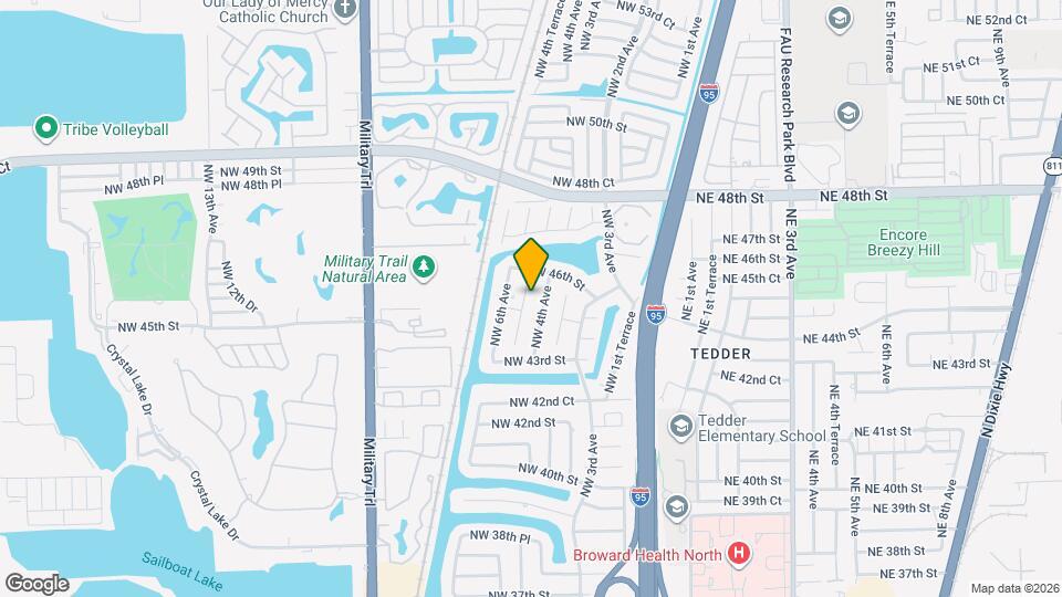 4402 NW 5th Ave Map and Location Details