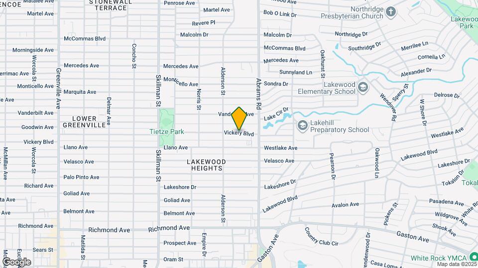 6330 Vickery Blvd Map and Location Details