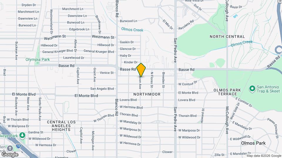 338 La Manda Blvd, Unit #3 Map and Location Details