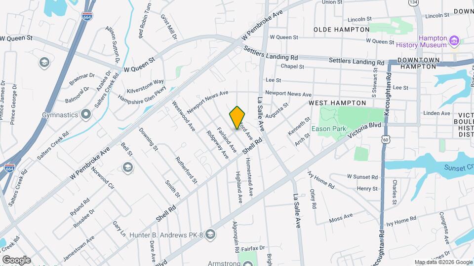 640 Homestead Ave Mapa y Detalles de la Ubicación