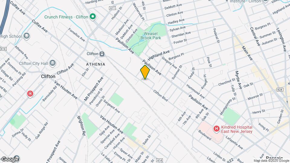 136 Clifton Blvd Map and Location Details