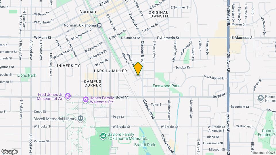 926 Miller Ave Map and Location Details