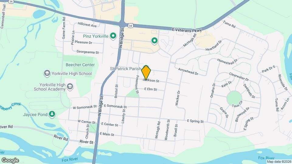 408 Jackson St Map and Location Details