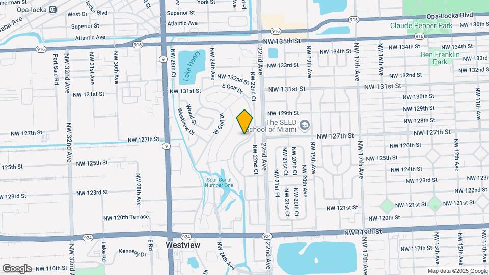 12678 NW 22nd Pl Map and Location Details