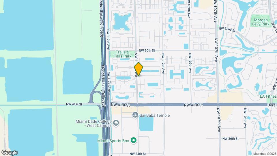 4450 NW 113th Pl Map and Location Details