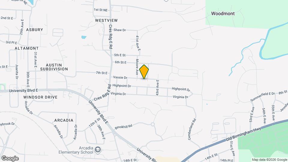 4311 Vassie Dr Map and Location Details