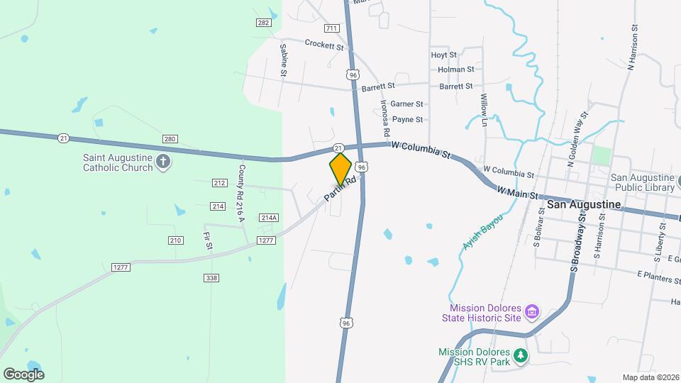 1000 Desoto Dr Map and Location Details