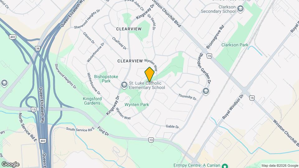 2593 Addingham Crescent Map and Location Details