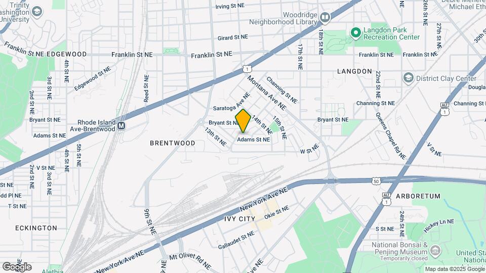 1308 Adams St NE Mapa y Detalles de la Ubicación