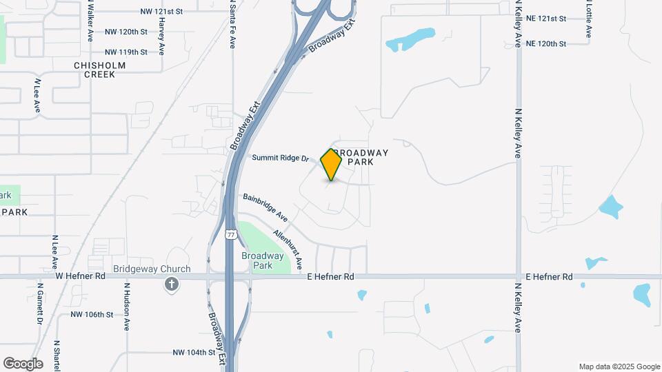 405 Summit Ridge Dr Map and Location Details