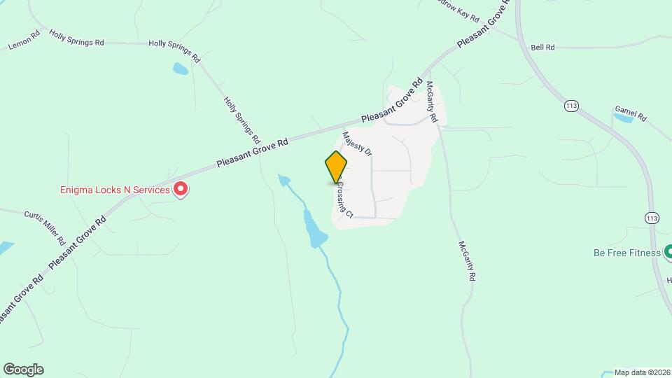 184 Kings Crossing Ct Map and Location Details