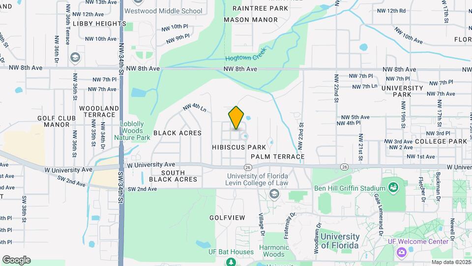 2619 NW 4th Ave Map and Location Details