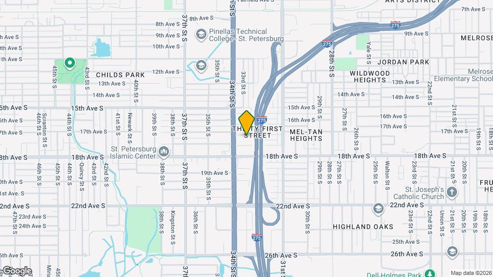 3244 17th Ave S Map and Location Details