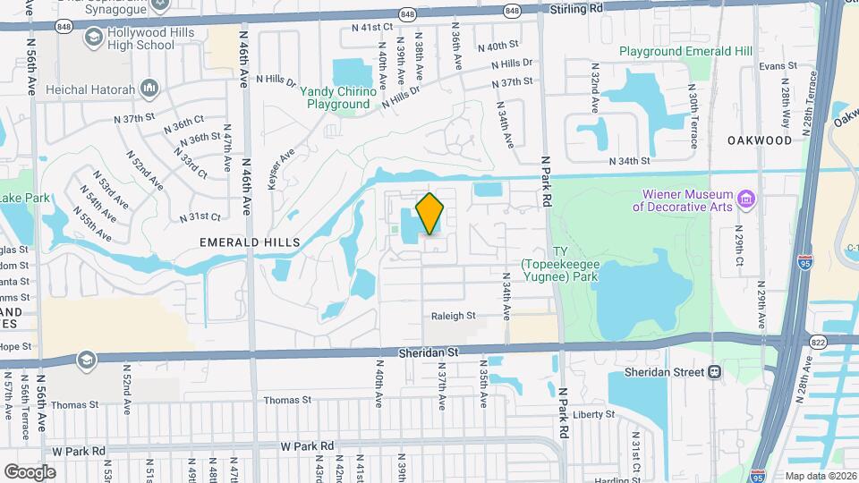 3780 Piedmont St Map and Location Details