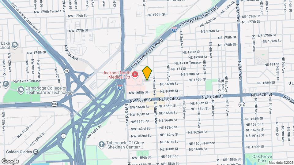 53 NW 169th St Mapa y Detalles de la Ubicación