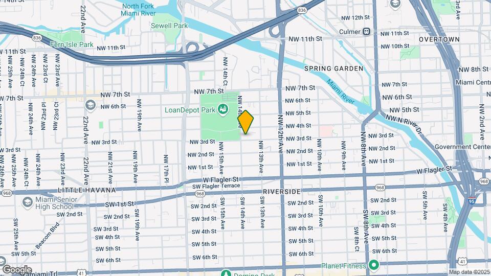 1361 NW 3rd St Map and Location Details