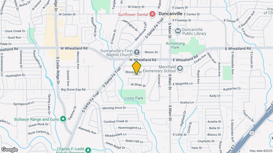 319 Cypress St Map and Location Details