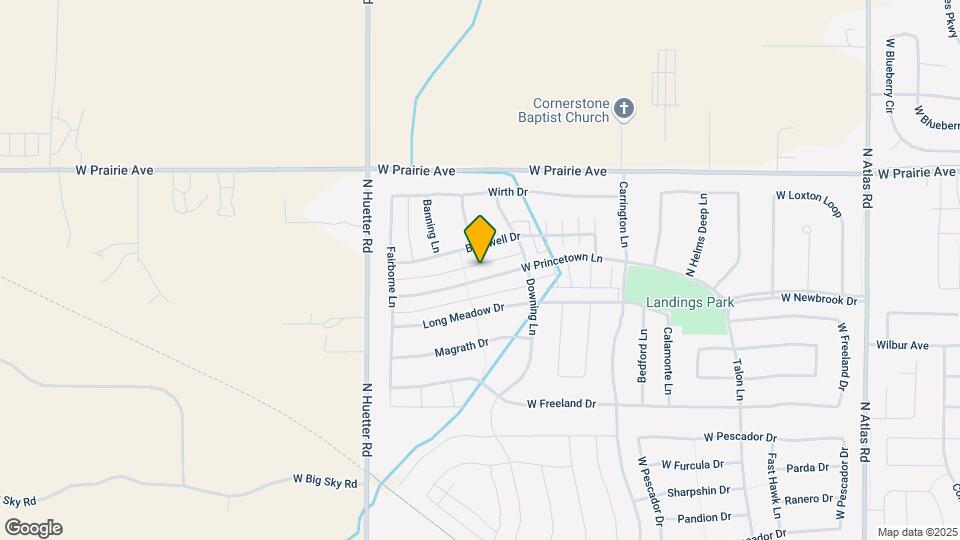 4547 W Princetown Ln Map and Location Details