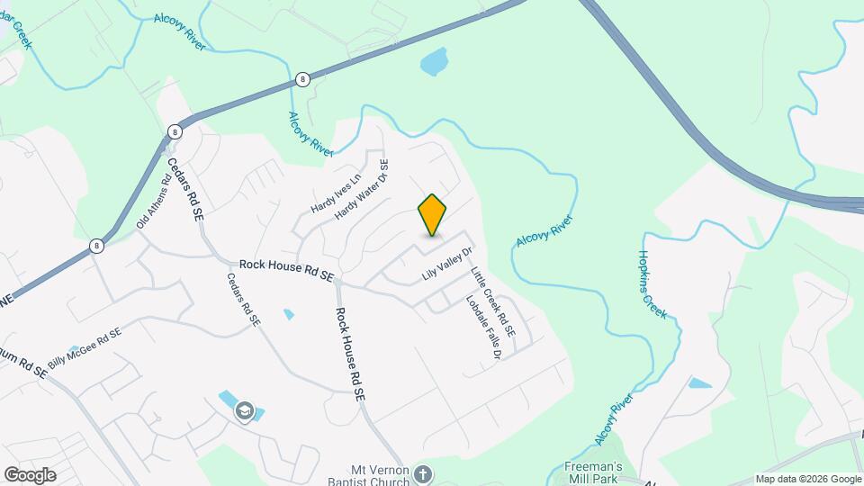 1750 Lily Valley Dr Map and Location Details