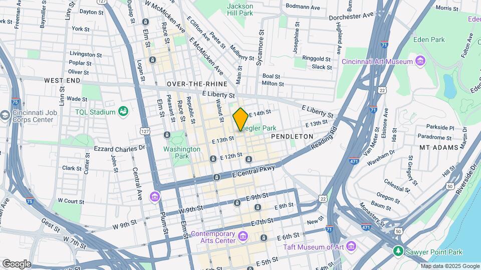 1307 Main St Mapa y Detalles de la Ubicación