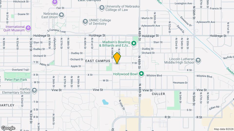 1025 N 45th St Map and Location Details