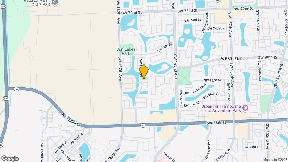 16427 SW 82nd St Map and Location Details