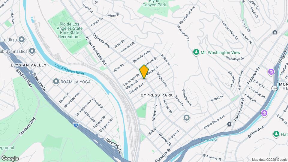 2691 Thorpe Ave Map and Location Details