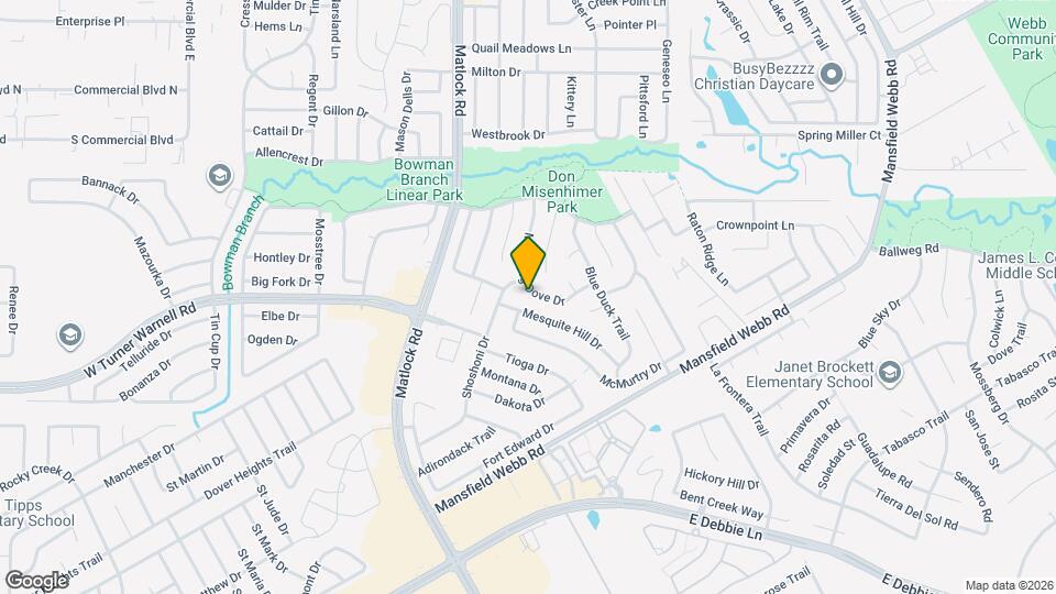 8004 Mourning Dove Dr Map and Location Details