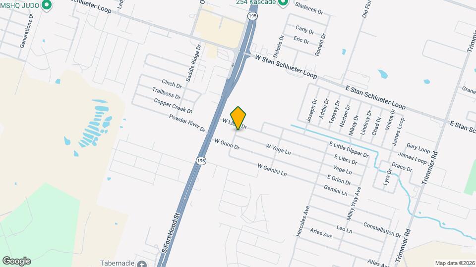 709 W Vega Ln Map and Location Details