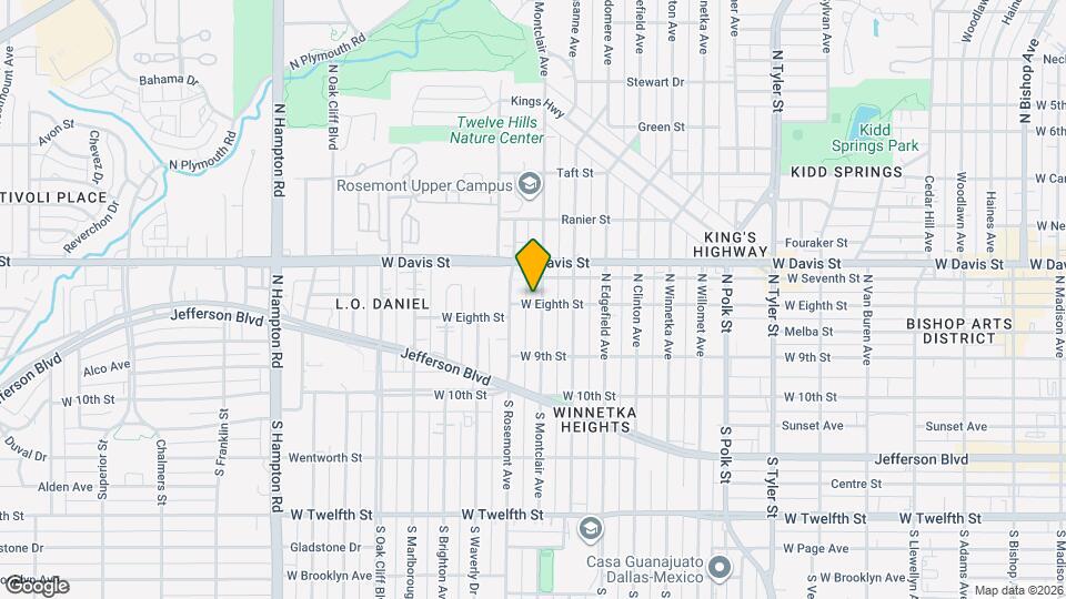 401 N Montclair Ave Map and Location Details