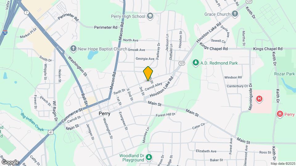 1308 Swift St Map and Location Details