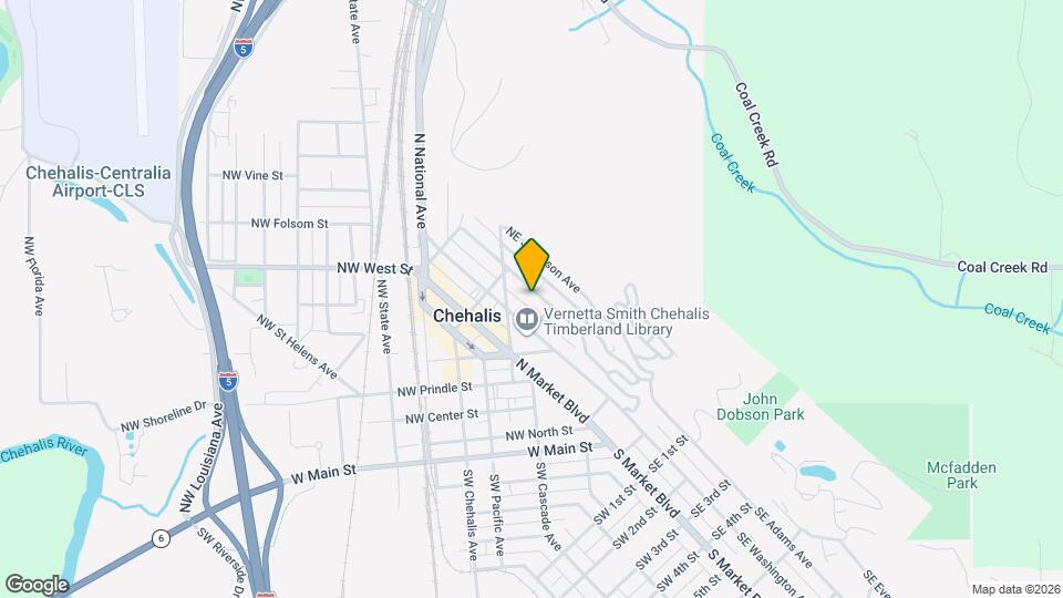 441 NE Adams Ave Map and Location Details