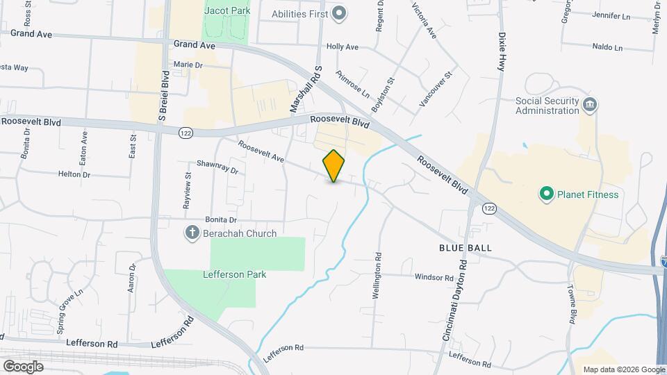 4728 Roosevelt Ave Map and Location Details