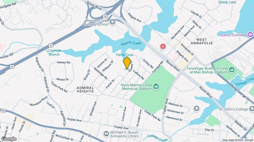 225 Dewey Dr Map and Location Details